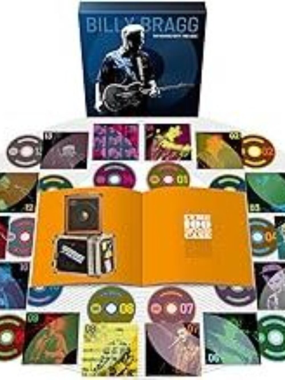 Billy Bragg The Roaring Forty 1983-2023 UK CD Box Set